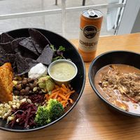 Energy Bowl & Poutine at Copper Branch - Rene Levesque in Montreal