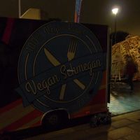 food truck in the night :) at Schmegan - Food Truck in Stockholm