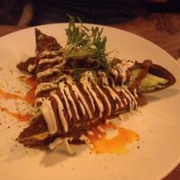 Flaxseed wrap at Vantra Vitao in London