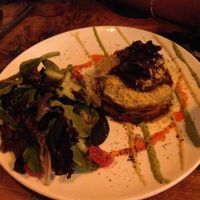 Vegan steamed lasagna at Vantra Vitao in London