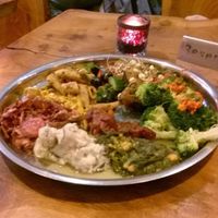 Vegan food :) at Vantra Vitao in London