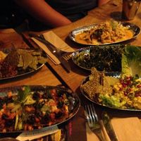 Selection of appetisers
 at Vantra Vitao in London