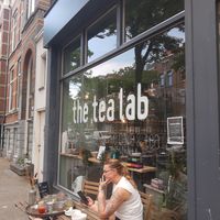 Outside at The Tea Lab in Rotterdam