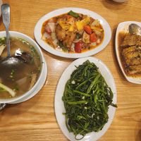 Our delissssss meal at Loving Hut - Chua Lang in Hanoi