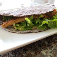 Tempeh Pita at Natural Efe Macrobiotic World in Phuket
