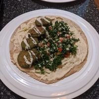 Vegan falafel at Natural Efe Macrobiotic World in Phuket