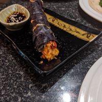 Vegan sushi- not my favorite at Natural Efe Macrobiotic World in Phuket