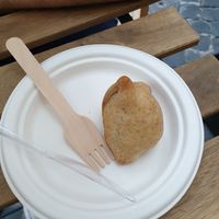 Samosa at Vega Food in Rome