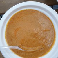 Vegan meal with tofu and cashew at Vega Food in Rome