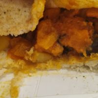 Masala Dosa inside at Vega Food in Rome