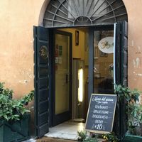 Entrance at Vega Food in Rome