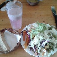 Menu-Bread, Drink, Self-serve Salad at Prem Vida - Alimentación Consciente in Sucre