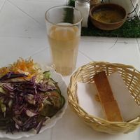 Menu-Bread, Drink, Self-serve Salad at Prem Vida - Alimentación Consciente in Sucre