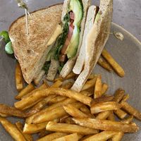 Chipotle chick’n club at Hot Stacks Cafe in Myrtle Beach