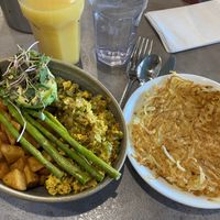 Sunrise bowl and has browns at Hot Stacks Cafe in Myrtle Beach
