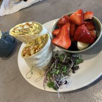 Andrew said this was really good! I didn’t get to taste it 😳 at The Bossy Hen in Myrtle Beach