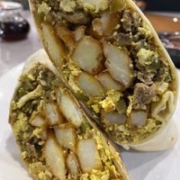 Tofu Burrito   at Hot Stacks Cafe in Myrtle Beach