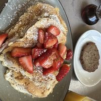 Granola French toastt  at Hot Stacks Cafe in Myrtle Beach