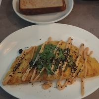 JUST ranchero served with toast at Hot Stacks Cafe in Myrtle Beach