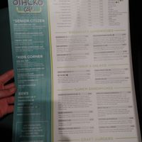 Menu at The Bossy Hen in Myrtle Beach