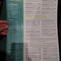 Menu at The Bossy Hen in Myrtle Beach