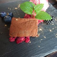 Chocolate fudge at Sajvva in Malmo