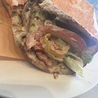 Big Fa. Bake falafel not fried. Healthier option    at Falafel Avenue - University in Montreal