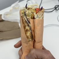 Big Fa - back in my officee  at Falafel Avenue - University in Montreal