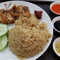 Chicken rice at 33 Vegetarian in Northeast Singapore