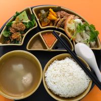 Set meal  at 33 Vegetarian in Northeast Singapore
