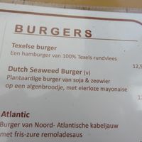 menu Paal 9 texel
 at Paal 9 in Den Hoorn Texel