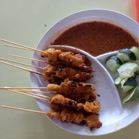 Satay at Victor Veggie 味特素食 in Central Singapore