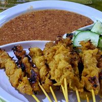 Satay at Victor Veggie 味特素食 in Central Singapore
