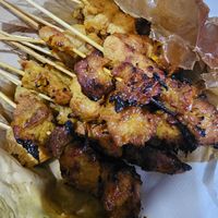 Satay at Victor Veggie 味特素食 in Central Singapore