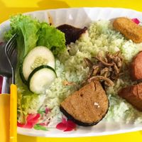 Nasi Lemak 椰漿飯 $5 at Victor Veggie 味特素食 in Central Singapore