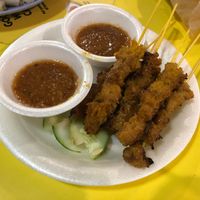 Satay at Victor Veggie 味特素食 in Central Singapore