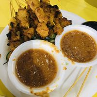 Satay at Victor Veggie 味特素食 in Central Singapore
