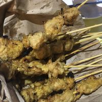 satay $0.80 each, min 10pc order 👍🏻👍🏻👍🏻 at Victor Veggie 味特素食 in Central Singapore