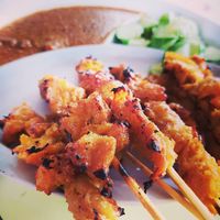Satay ($8 for 10pcs) at Victor Veggie 味特素食 in Central Singapore