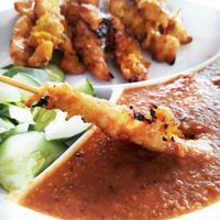 Satay ($8 for 10pcs) at Victor Veggie 味特素食 in Central Singapore