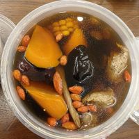 Herbal black fungus longan soup at Jeun VirtueFarm in Central Singapore