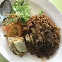 Duck rice at Su Shi Jia Xiang Wei 素食家乡味 in Central Singapore