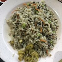 olive fried rice $4.50 (request no egg) 👍🏻 at Su Shi Jia Xiang Wei 素食家乡味 in Central Singapore