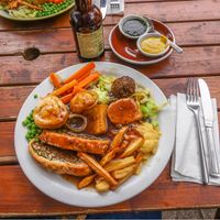 Sunday nut roast  at Loving Hut Cafe - St Peter's Place in Brighton