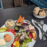 Vegan breakfast at Nasch in Hamburg