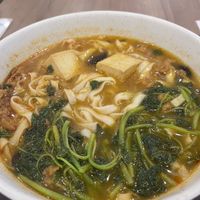 Tom Yum Ban Mian Soup  at Xuan Miao Veggie Food 炫妙 - PLQ Mall in Central Singapore