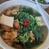 Spinach Soup ~ 17/7/24 at Xuan Miao Veggie Food 炫妙 - PLQ Mall in Central Singapore
