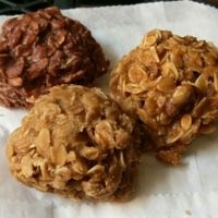 No bake cookies Chocolate, pumpkin and peanut butter at Twisted  Noodle Cafe in St George