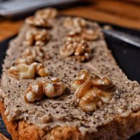 shiitake toast at AbonaVida in Madrid
