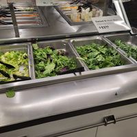 Organic salad greens at Whole Foods Market in Columbus